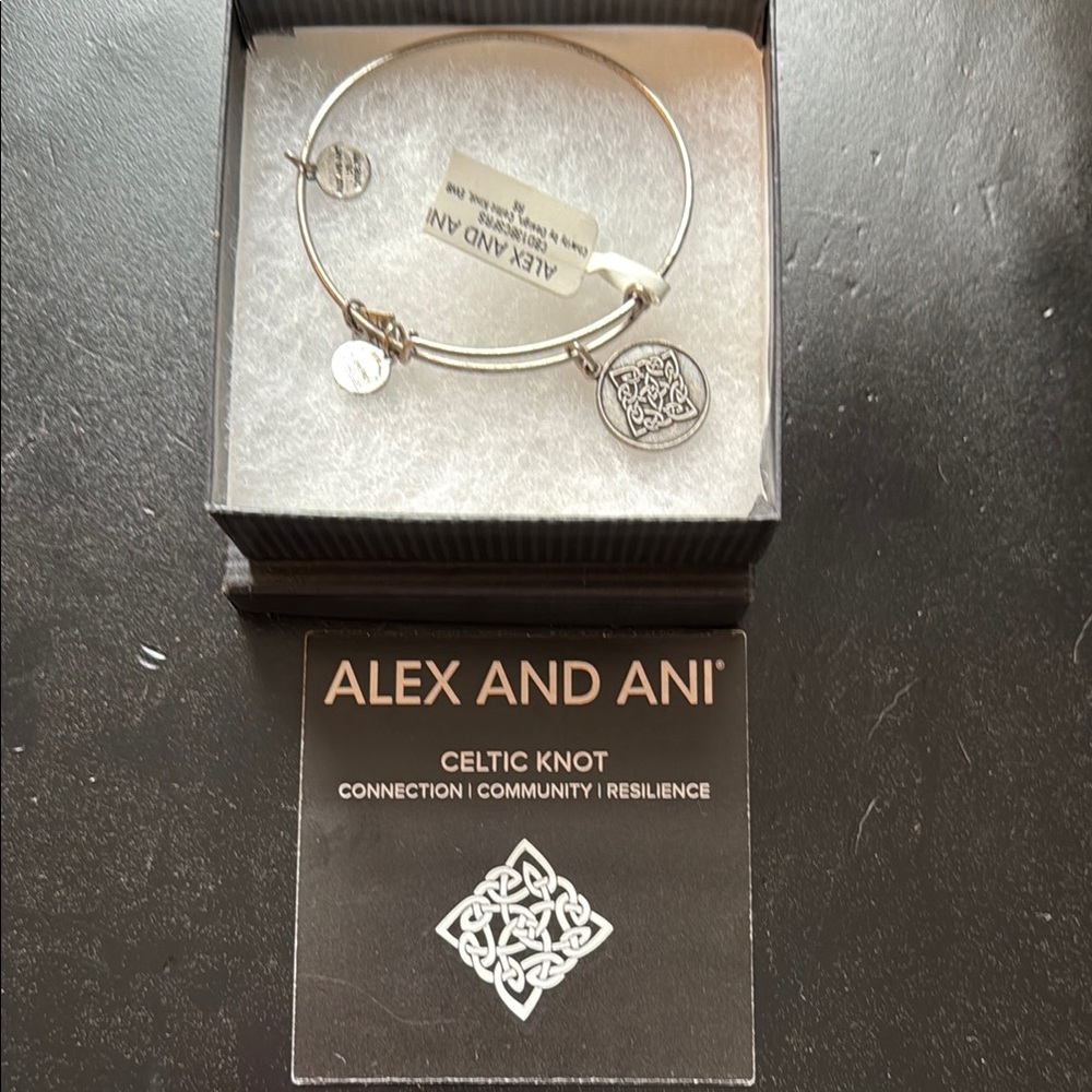 Alex and Ani Celtic Knot Bracelet NEW